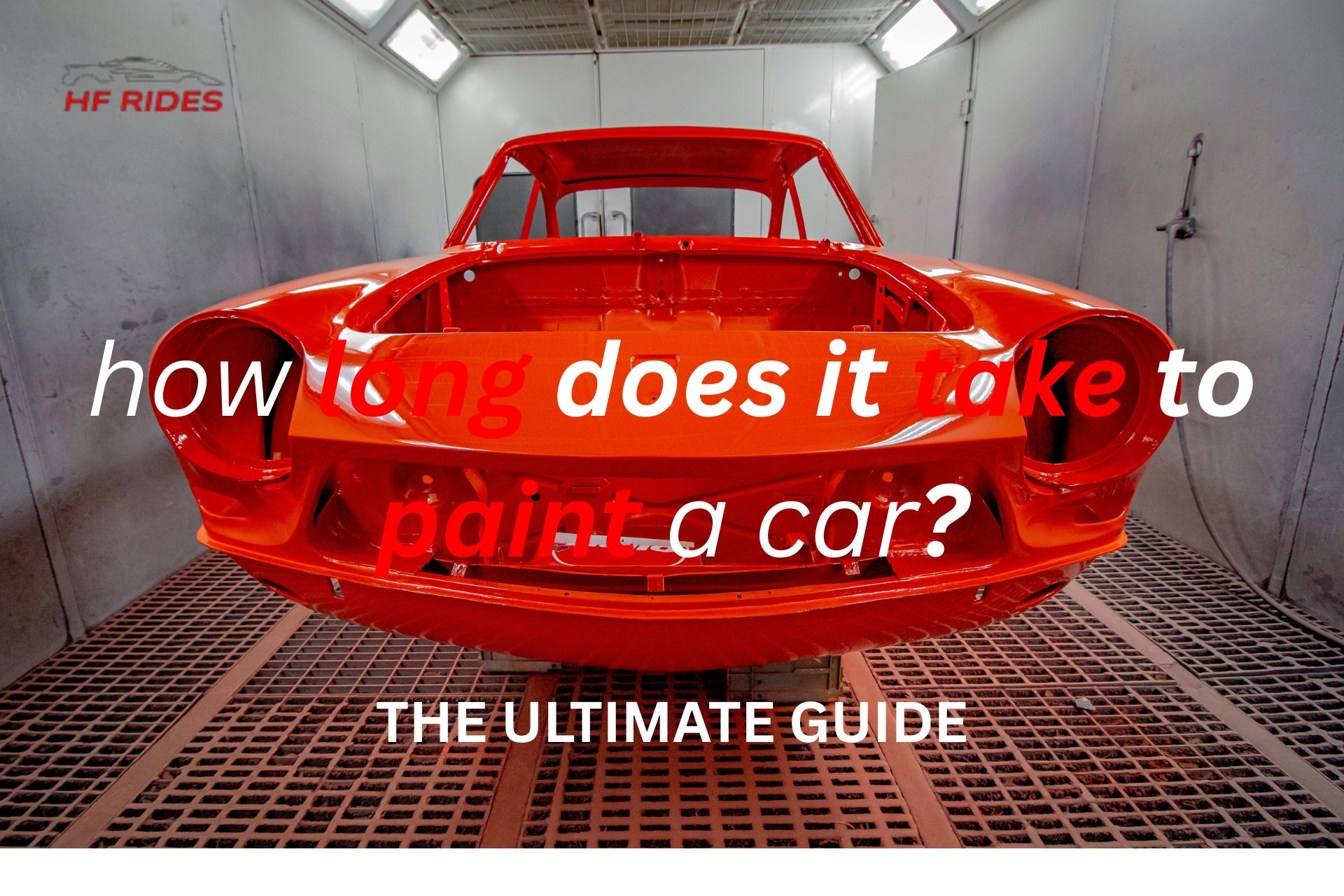 How Long Does It Take To Paint A Car?