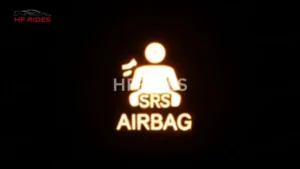 Car airbag warning lights