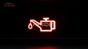 Car oil change warning alert