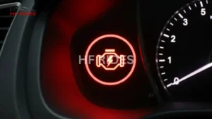 Honda dashboard showing check engine light - Honda Dashboard Warning Lights 
